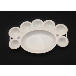 Paleta plastic mixaj culori acryl